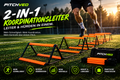 PITCHVEO® 2-in-1 Koordinationsleiter | Agility-Leiter & Trainingshürden